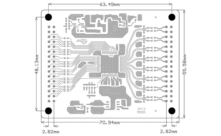 AD7609 8 Channel Module Parallel 18Bit/ 200kSPS ADC/ Differential Input 10V/5V